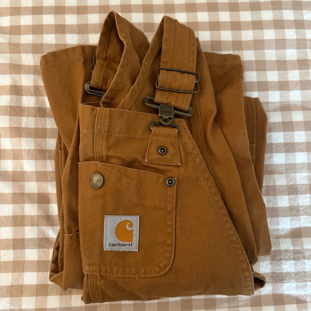 Carhartt Kids Overalls – Size 6 – Brown Duck